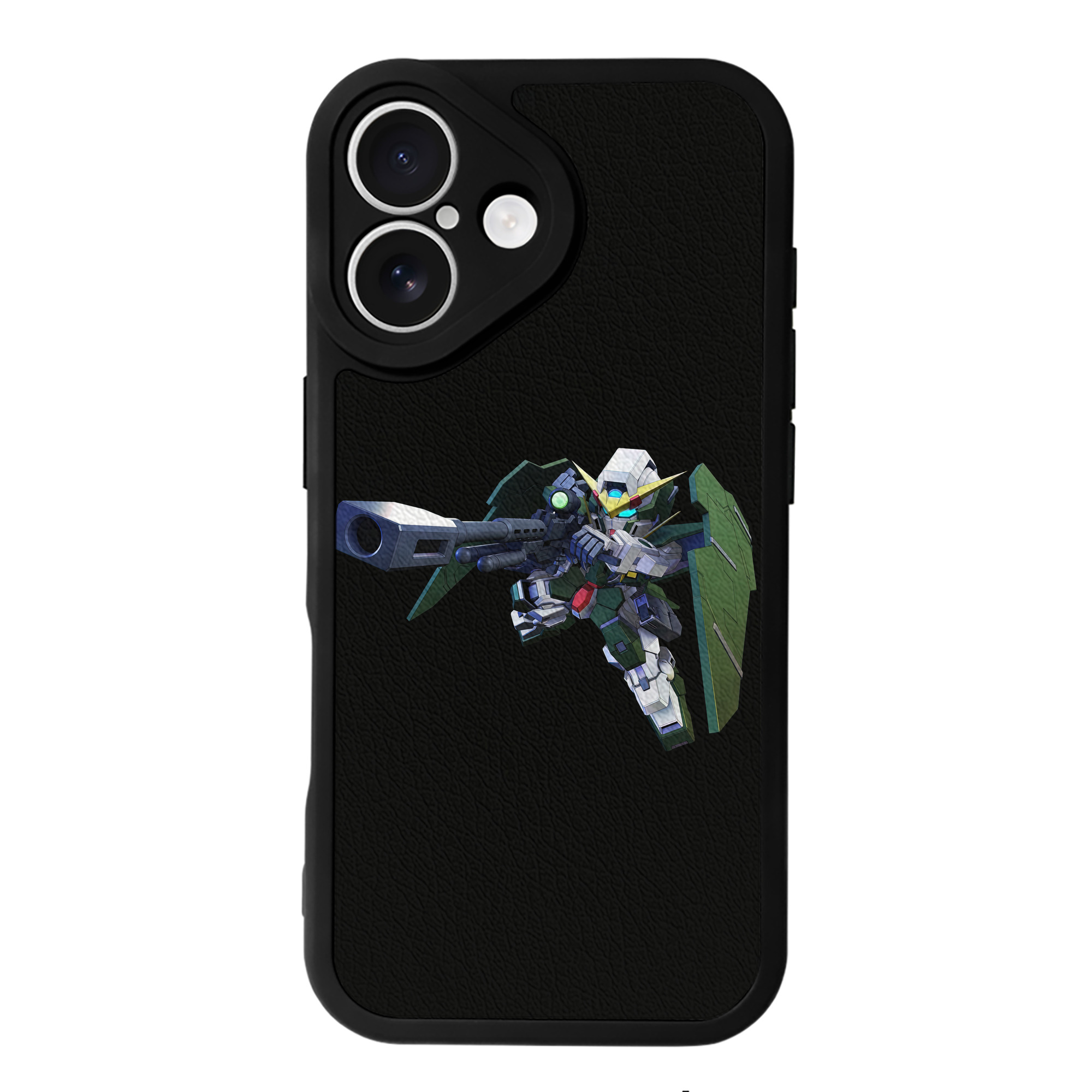 （画像用） 機動戦士ガンダム Mobile Suit Gundam 【iPhone 16シリーズ対応】シリコンスマホケース（レザー調） 材質：シリコン